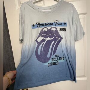 The Rolling Stones Light Blue Tee